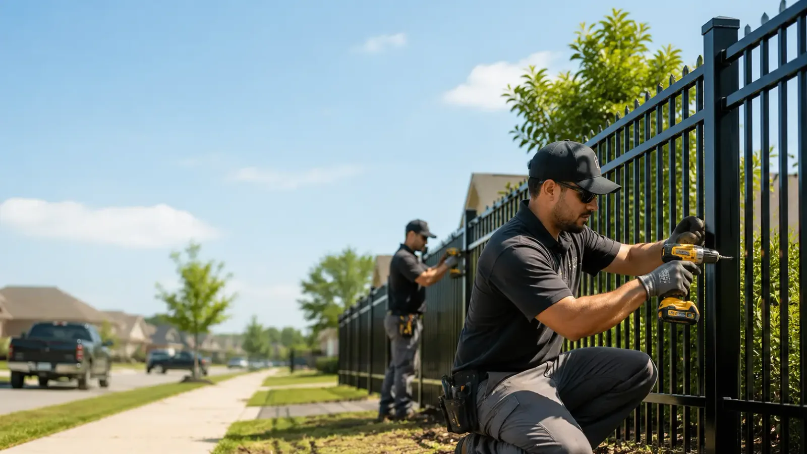 Metal Fence Installation in Loxley, AL